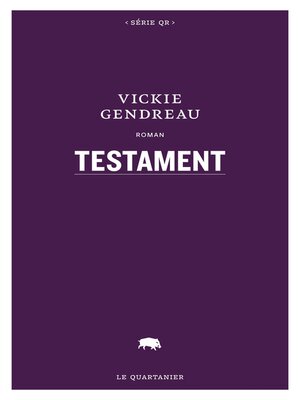cover image of Testament